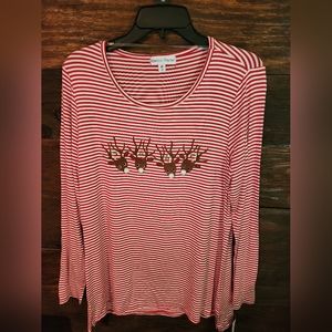 Christmas Reindeer long-sleeve